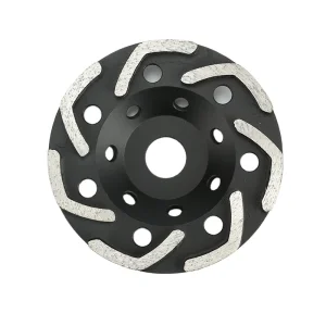 Rueda de copa de diamante para pulir concreto, piedra y granito