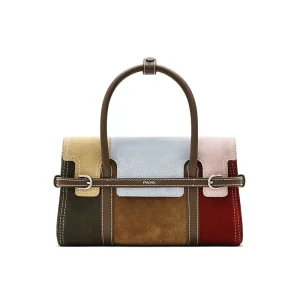 Bolso Mini Cuadrado de Color Bloque