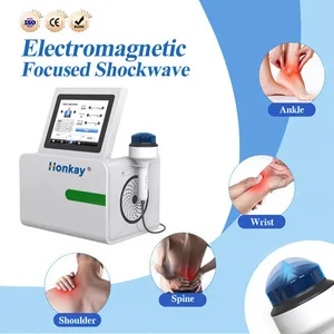 Newest Electromagnetic Focused Shockwave for Pain Relief Injury Recovery Improve Blood Circulation and Neck Shoulder Massage