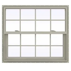 Aluminum Glass Automatic Vertical Sliding Window Double Hung Windows