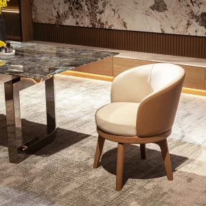 French Wood High Back Accent Velvet Lounge Wing Back Chesterfield Leather Living Room Seating Chairs Set Sofa Single Armchair