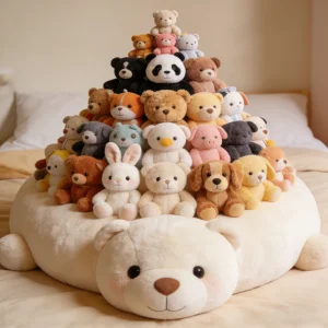 Custom Soft Plush Toys Stuffed Animal Toys for Kids Girls Boys Birthday Gift Bedroom Decor