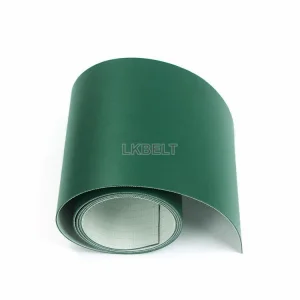 PVC Dark Green Matte Flat Industrial Conveyor Belt