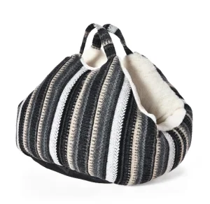 Multifunctional Elegant Sofa Pet Bed for Travel Breathable Polyester Cage Carrier for Dogs &amp; Cats