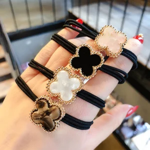 Retro Pearl Hair Ties