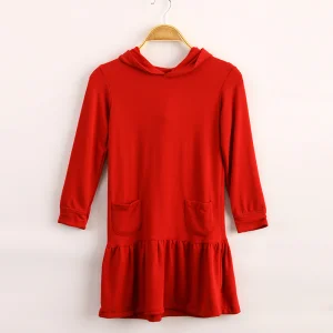 Vestido con capucha bambú
