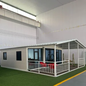 Casa modular de acero aleado