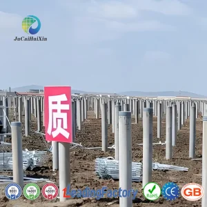 Large-Scale Farm PV Ground Mounting Structure with Zn-Al-Mg Coating