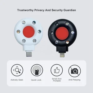 with LED Lamp and Color Filter Advanced Infrared Hidden Camera Finder Vs-S3000 Compact Anti-Camera Detector for Travelers