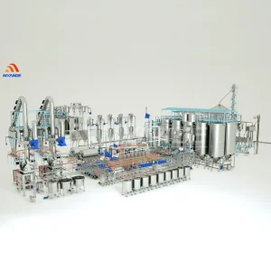 Complete Wheat Starch Gluten Flour Milling Machine