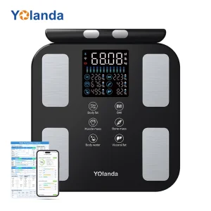 Yolanda 280mm Digital Smart 8 Electrode Body Fat Scale