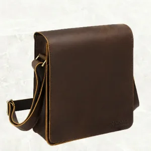 China Genuine Leather Casual Crossbody Bag for Mens Suppliers, Supplier