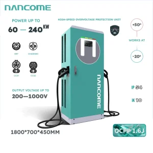 60kw/80kw/120kw/180kw DC Fast Electric Vehicle Charging Station