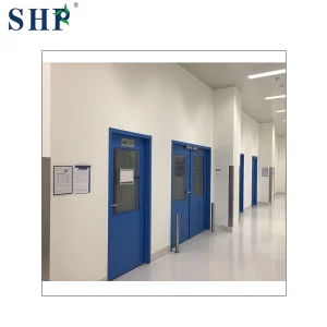 High Transparency Glass Panel with Anti Fog Heating Wire for Humidity Control Cleanroom Door