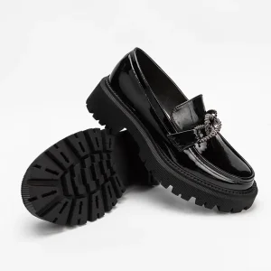 Riyadh Custom Ladies' Patent Leather Loafers