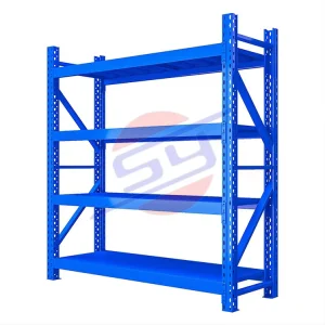 Customized Size Warehouse Racks Heavy Duty Storage Shelves Longspan Shelf for Warehouse and Industrial Steel Goods Shelf