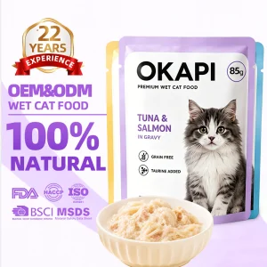 FDA Certified Wet Cat Food Pouch