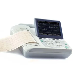 Máquina de Electrocardiografía ECG Portátil 12 Dispositivo Médico Profesional