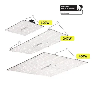 Sinowell Flexstar 120W Dimmable LED Grow Light Samsung LM301B with Far Red 660nm Board 120 Watt Grow Light