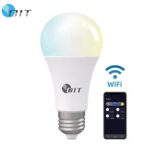 Versatile Smart WiFi LED Bulb with Scheduling and Remote Features