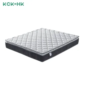 Removable Cover Pocket Spring Hotel Living Bedroom Furniture Memory Foam Bed Mattress