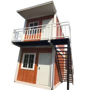 Paneles sándwich prefabricados de bajo costo para revestimiento de paredes, villa modular de acero ligero