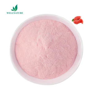 Polvo de jugo de pomelo rojo instantáneo de grado alimenticio, polvo de fruta cítrica roja