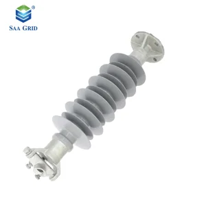 12kn 66kv IEC61952 Aislador de poste de línea de goma de silicona