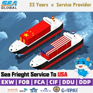 DDP Door to Door FCL Sea Shipping Container Service