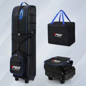 Durable PGM Golf Air Storage Bag Dustproof Oxford Nylon Password Lock Thickened Foldable Trolley Case for Airplane in Travel