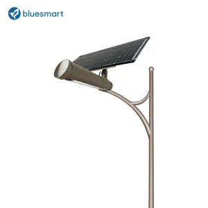 Iluminação Solar para Parque Industrial 80W Iluminação de Alto Mastro com Controle Inteligente de Telemetria