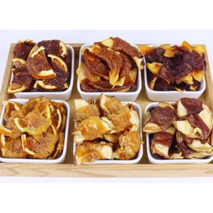 Delicias de comida natural deshidratada al aire para perros con ingredientes de grado humano, comida personalizada para mascotas