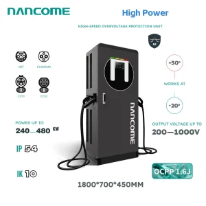 Nancome Industrial High Power Charging Station for Mining Truck Charging with 240kw