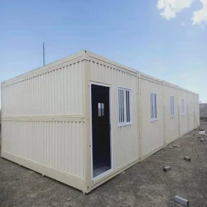 20FT 40FT Prefabricated Foldable Luxury Design Mobile Shipping Prefab Folding Containers Offices