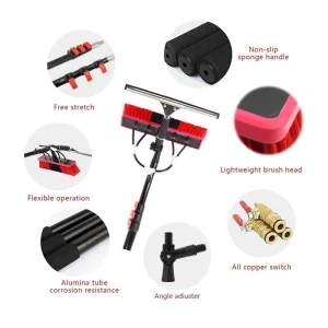 Durable Window Glass Cleaning Tools