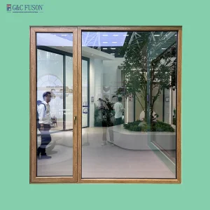 Hot Sale American Double Tempered Clear/Tinted Glass Upvc Windows Inward Opening Tilt Turn Design Louver Curtain For Villa/Hotel