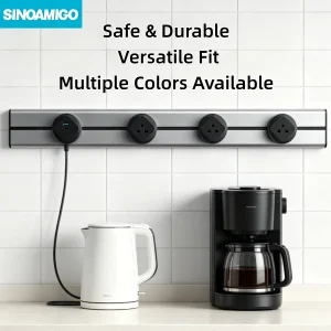 SINOAMIGO Wall Mounted Power Rail Socket