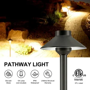 Brass Landscape Light