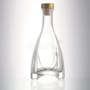 China Small 250 ml special shape liquor glass gin bottle  Manufacturer, Supplier