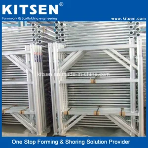 Frame Scaffold System Commercial Aluminum Galvanized H-Frame Scaffolding