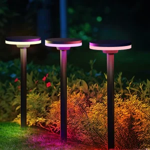 gouly Customisable Led Bollard Garden Lawn Light Ip65 Ip67 Waterproof 12w Umbrella Type Led Lawn Light
