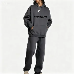 Custom Heavyweight Jogger Sweatpants and Hoodie Set