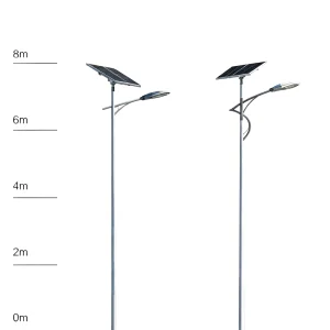 IP65 Split Solar Street Light with Pole