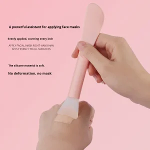 Silicone Dual-Headed Flat Mask Applicator