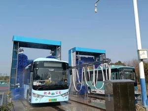 نظام الغسيل التلقائي عالي السعة للمركبات الكبيرة