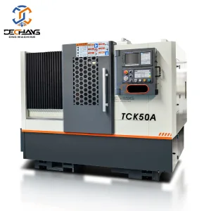 High Precision Torno CNC Turning Center Turret Lathes Tck50A Horizontal Metal Slant Bed CNC Lathe Machine