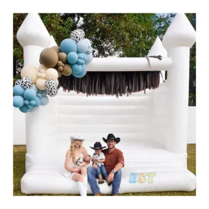 Commercial Inflatable White Bounce House