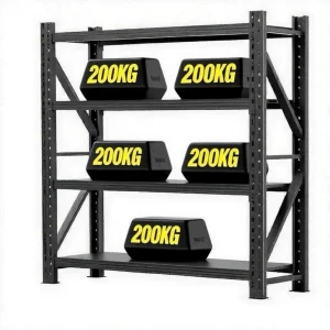 Iraq Boltless Racking System Cold-rolled Steel Anti-Rust Powder Coated Customizable Storage Rack