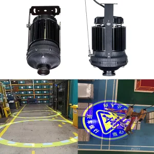 Proyector de Señalización de Advertencia de Seguridad Industrial LED 320W para Grúa Puente en Movimiento