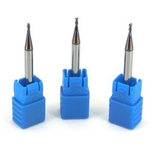 JR CNC Cutting Tool 0.1MM-0.9MM Tungsten Carbide Micro Endmill Mini Flat End Mill 4 Flute Milling Cutter